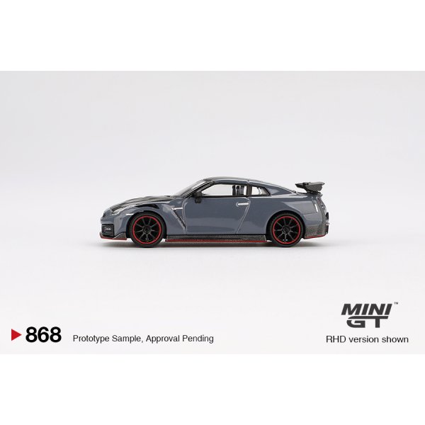 画像4: MINI GT 1/64 Nissan GT-R NISMO 2024 Nismo Stealth Gray (RHD) (4)