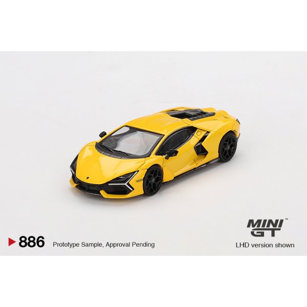 画像2: MINI GT 1/64 Lamborghini Revuelto Giallo (Yellow) (RHD) (2)