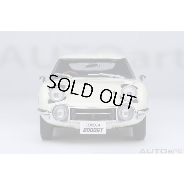 画像5: AUTOart 1/18 Toyota 2000GT 1967 (White) (5)