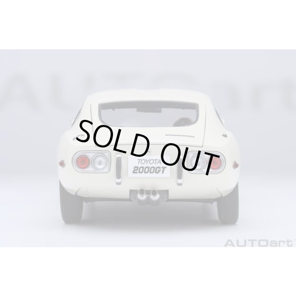 画像6: AUTOart 1/18 Toyota 2000GT 1967 (White) (6)