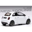 画像2: ixo 1/43 Fiat Abarth 500e 2024 White (2)