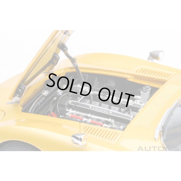 画像11: AUTOart 1/18 Toyota 2000GT 1967 (Gold) (11)