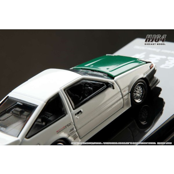 画像6: Hobby Japan 1/64 Toyota Sprinter Trueno (AE86) DoriDori Mesh Wheels Drift King Keiichi Tsuchiya (6)