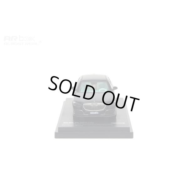 画像4: ALMOST REAL 1/64 BRABUS S850 MAYBACH Masterpiece - 2023 - Obsidian Black (4)