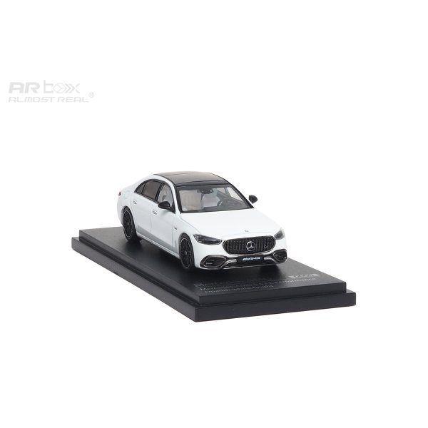 画像2: ALMOST REAL 1/64 Mercedes-AMG S 63 E Performance - 2023 - Opalith white bright (2)