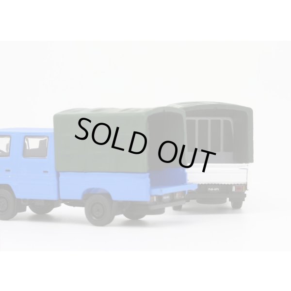 画像5: MODEL1 1/64 Isuzu NHR 1987 Blue LHD w/ Canvas (5)
