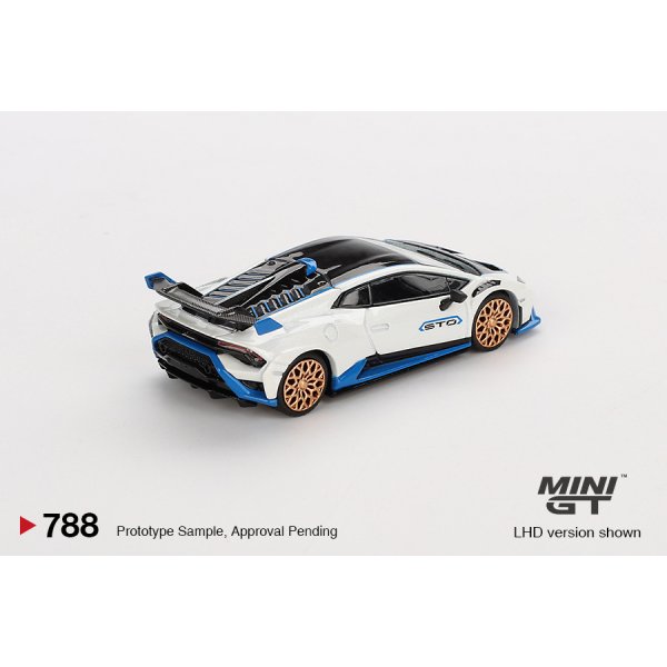画像2: MINI GT 1/64 Lamborghini Huracan STO Bianco Asopo (White) (RHD) (2)