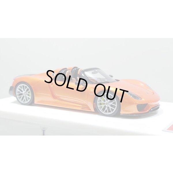 画像5: EIDOLON 1/43 Porsche 918 Spyder weissach package 2011 Arancio Pearl Limited 33 pcs. (5)