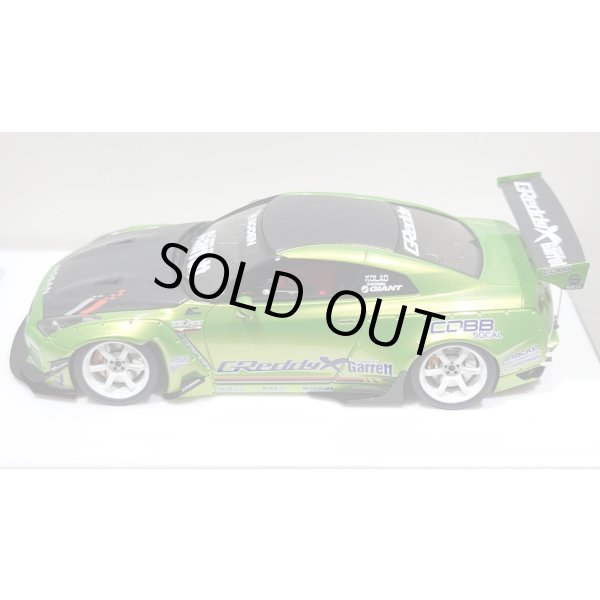 画像4: EIDOLON 1/43 Rocket Bunny R35 GT-R (TE37 wheel) Giallo Verde Pearl Limited 33 pcs. (4)