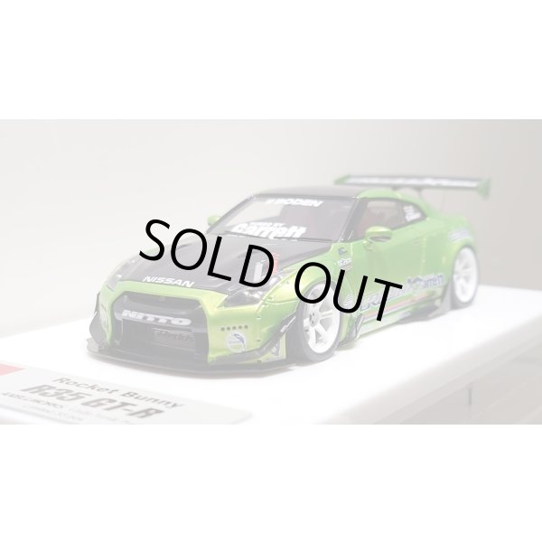 画像9: EIDOLON 1/43 Rocket Bunny R35 GT-R (TE37 wheel) Giallo Verde Pearl Limited 33 pcs. (9)