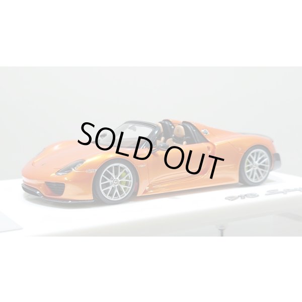 画像1: EIDOLON 1/43 Porsche 918 Spyder weissach package 2011 Arancio Pearl Limited 33 pcs. (1)