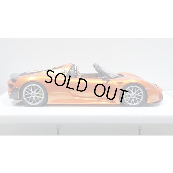 画像6: EIDOLON 1/43 Porsche 918 Spyder weissach package 2011 Arancio Pearl Limited 33 pcs. (6)