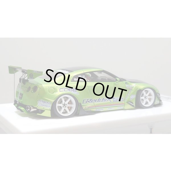 画像7: EIDOLON 1/43 Rocket Bunny R35 GT-R (TE37 wheel) Giallo Verde Pearl Limited 33 pcs. (7)
