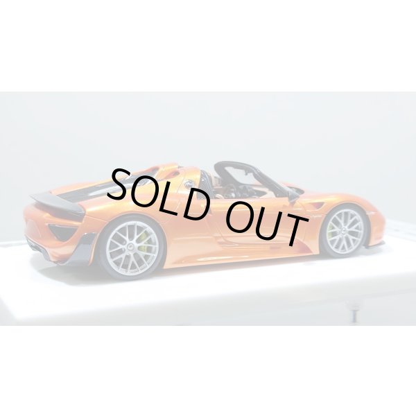 画像7: EIDOLON 1/43 Porsche 918 Spyder weissach package 2011 Arancio Pearl Limited 33 pcs. (7)