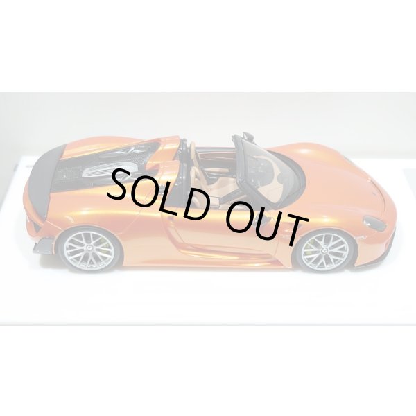画像8: EIDOLON 1/43 Porsche 918 Spyder weissach package 2011 Arancio Pearl Limited 33 pcs. (8)