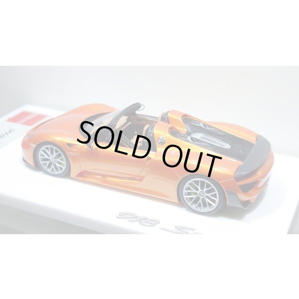 画像12: EIDOLON 1/43 Porsche 918 Spyder weissach package 2011 Arancio Pearl Limited 33 pcs. (12)
