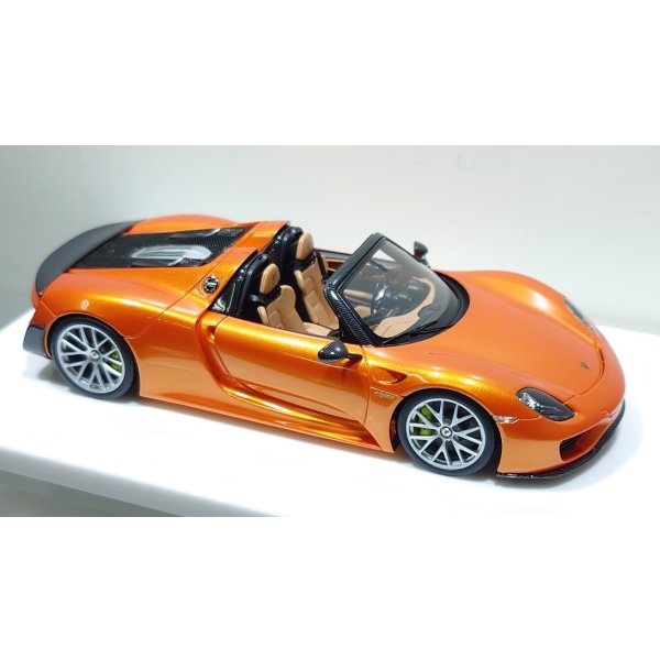 画像11: EIDOLON 1/43 Porsche 918 Spyder weissach package 2011 Arancio Pearl Limited 33 pcs. (11)