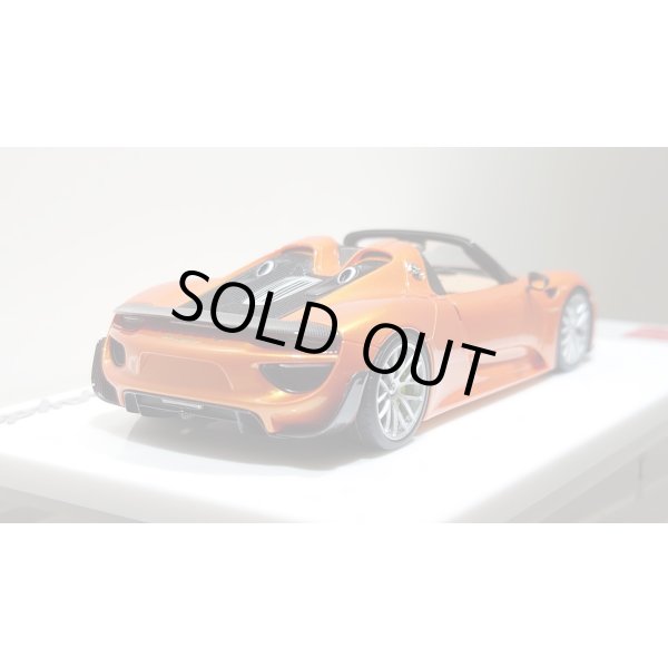 画像10: EIDOLON 1/43 Porsche 918 Spyder weissach package 2011 Arancio Pearl Limited 33 pcs. (10)