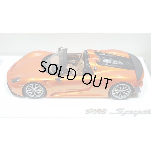 画像4: EIDOLON 1/43 Porsche 918 Spyder weissach package 2011 Arancio Pearl Limited 33 pcs. (4)