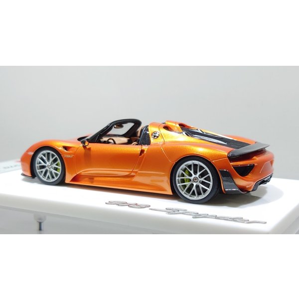 画像3: EIDOLON 1/43 Porsche 918 Spyder weissach package 2011 Arancio Pearl Limited 33 pcs. (3)