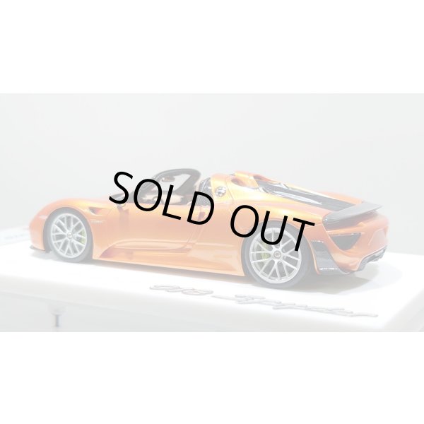 画像3: EIDOLON 1/43 Porsche 918 Spyder weissach package 2011 Arancio Pearl Limited 33 pcs. (3)