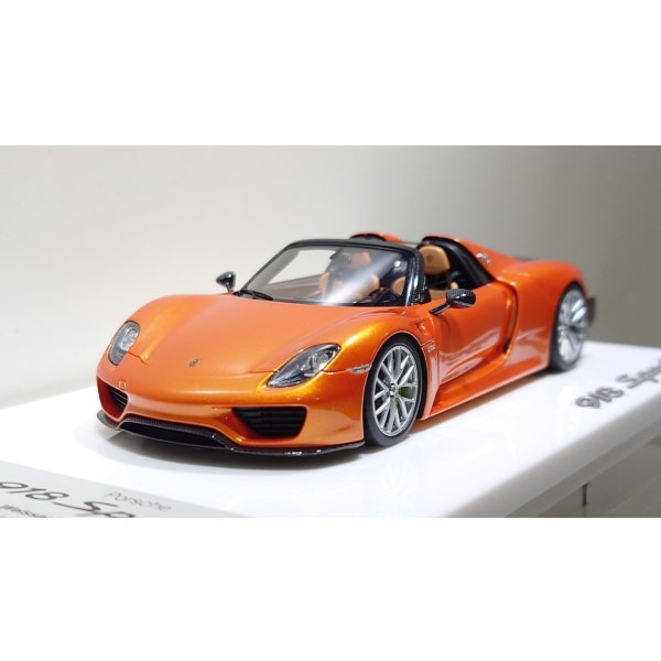 画像9: EIDOLON 1/43 Porsche 918 Spyder weissach package 2011 Arancio Pearl Limited 33 pcs. (9)