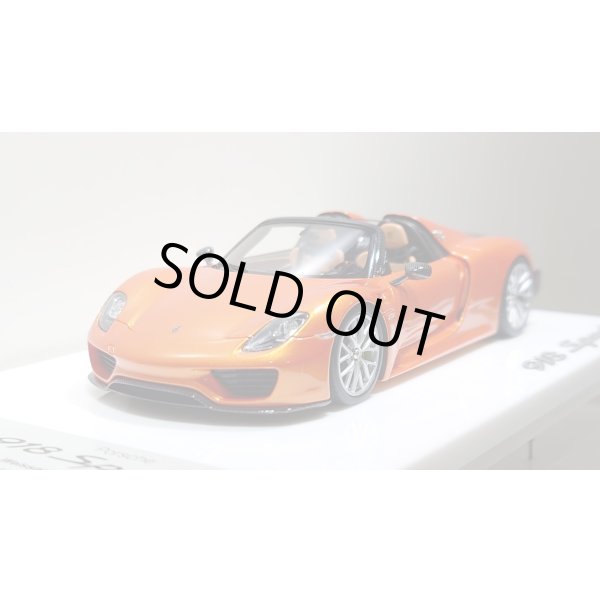 画像9: EIDOLON 1/43 Porsche 918 Spyder weissach package 2011 Arancio Pearl Limited 33 pcs. (9)
