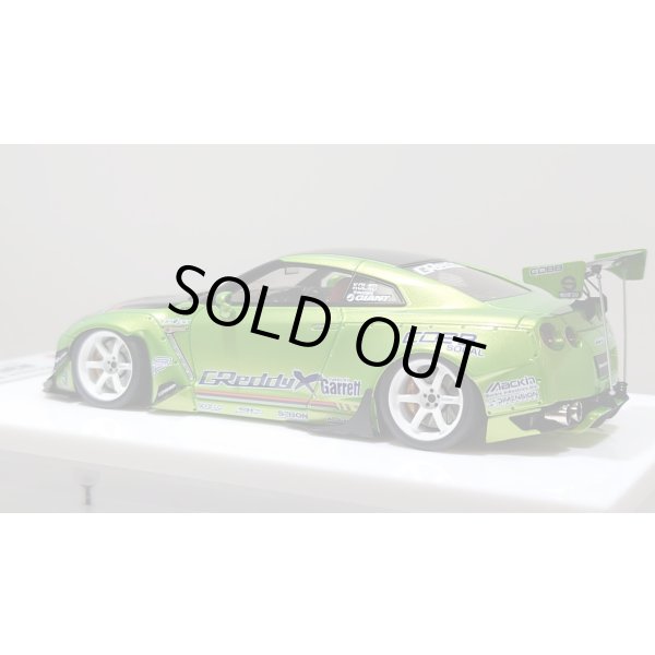 画像3: EIDOLON 1/43 Rocket Bunny R35 GT-R (TE37 wheel) Giallo Verde Pearl Limited 33 pcs. (3)
