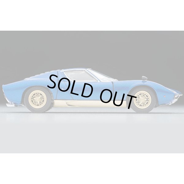 画像4: TOMYTEC 1/64 Limited Vintage Lamborghini Miura SV (Blue Metallic) (4)