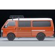 画像4: TOMYTEC 1/64 Limited Vintage NEO Mazda Bongo Brawny Van Custom (Brown) with Roof Carrier and Figure (4)