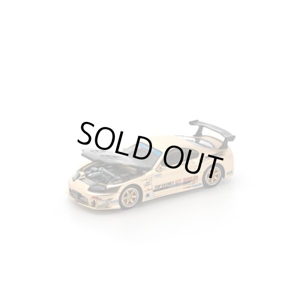 画像2: POP RACE 1/64 TOP SECRET GT300 SUPRA - CHROME GOLD (2)