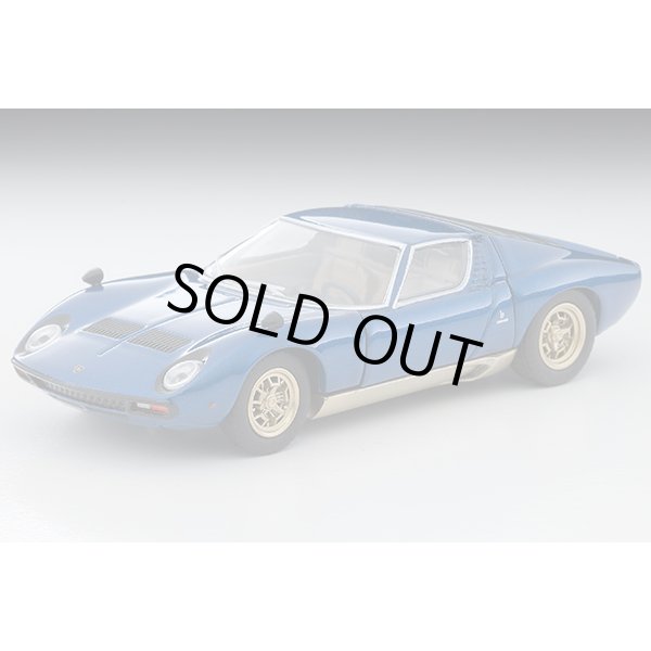 画像1: TOMYTEC 1/64 Limited Vintage Lamborghini Miura SV (Blue Metallic) (1)