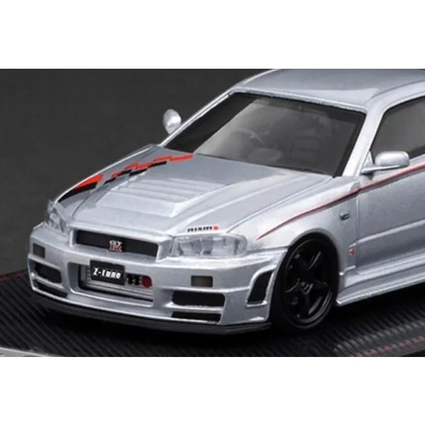 画像4: ignition model 1/64 Nismo R34 GT-R Z-tune Silver (4)