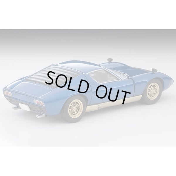 画像2: TOMYTEC 1/64 Limited Vintage Lamborghini Miura SV (Blue Metallic) (2)