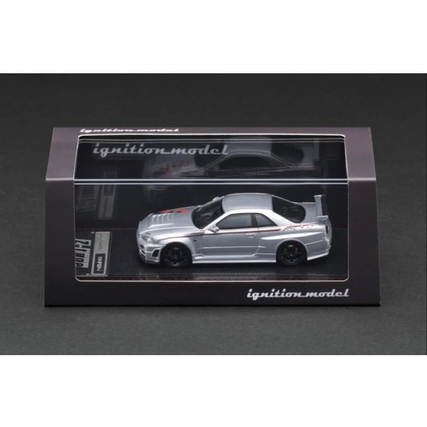 画像3: ignition model 1/64 Nismo R34 GT-R Z-tune Silver (3)