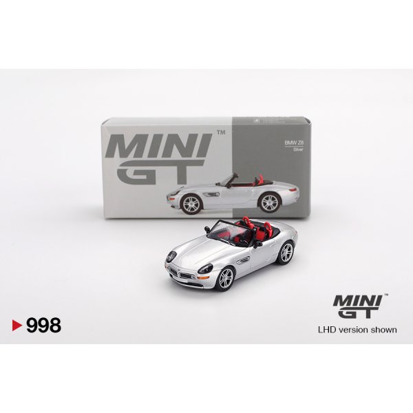 画像1: MINI GT 1/64 BMW Z8 Silver (LHD) (1)