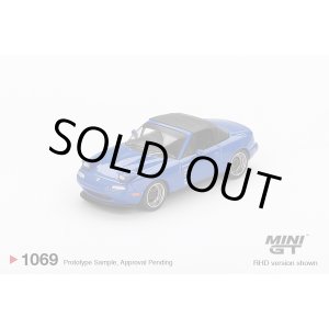 画像: MINI GT 1/64 Mazda Miata MX-5 (NA) Tuned Version Dark Blue (LHD)