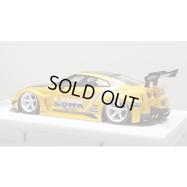 画像3: EIDOLON 1/43 LB Silhouette WORKS GT 35GT-RR (GT Wing Version) Grande Giallo Pearl Limited 33 pcs. (3)
