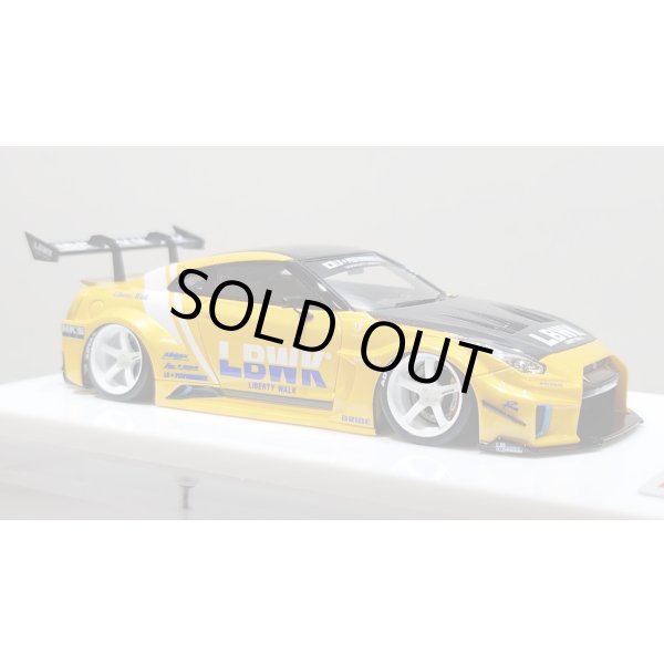 画像5: EIDOLON 1/43 LB Silhouette WORKS GT 35GT-RR (GT Wing Version) Grande Giallo Pearl Limited 33 pcs. (5)