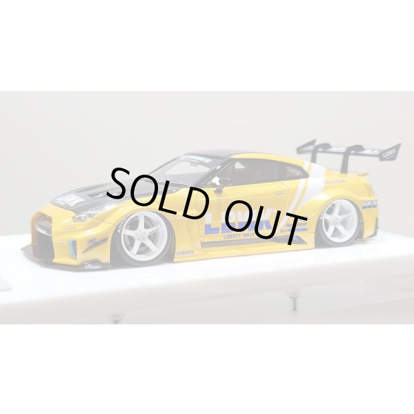 画像1: EIDOLON 1/43 LB Silhouette WORKS GT 35GT-RR (GT Wing Version) Grande Giallo Pearl Limited 33 pcs. (1)