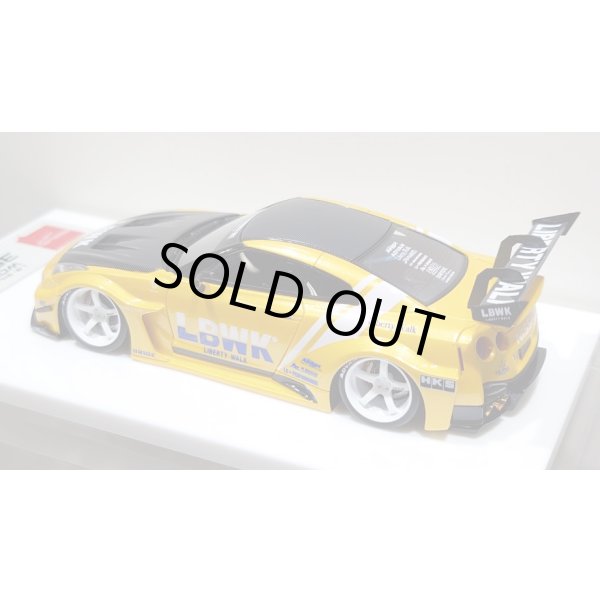 画像12: EIDOLON 1/43 LB Silhouette WORKS GT 35GT-RR (GT Wing Version) Grande Giallo Pearl Limited 33 pcs. (12)