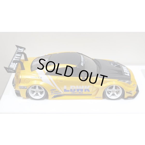 画像8: EIDOLON 1/43 LB Silhouette WORKS GT 35GT-RR (GT Wing Version) Grande Giallo Pearl Limited 33 pcs. (8)