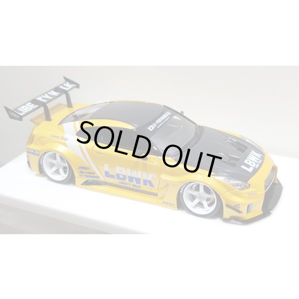 画像11: EIDOLON 1/43 LB Silhouette WORKS GT 35GT-RR (GT Wing Version) Grande Giallo Pearl Limited 33 pcs. (11)