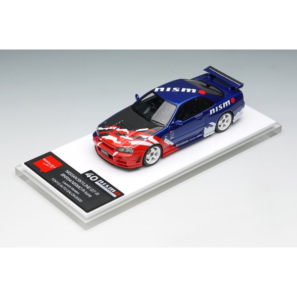 画像14: EIDOLON 1/43 NISSAN SKYLINE GT-R (BNR34 NISMO R-tune) Launch Version Tokyo Auto salon 2000 (14)
