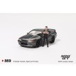 画像2: MINI GT 1/64 Nissan Skyline GT-R (R32) Gunmetal W/ Matsuda Figure Tsugio Matsuda Collection (RHD) (2)
