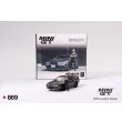 画像1: MINI GT 1/64 Nissan Skyline GT-R (R32) Gunmetal W/ Matsuda Figure Tsugio Matsuda Collection (RHD) (1)