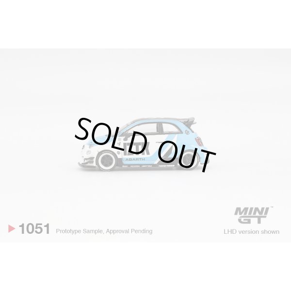 画像4: MINI GT 1/64 Abarth 595 LB-WORKS x Abarth Works IZTK (LHD) [Blister Packaging] (4)