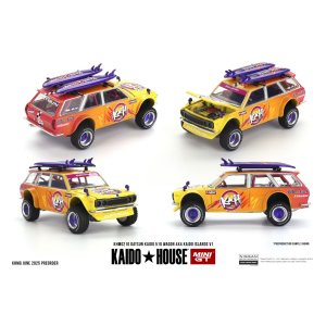 画像: KAIDO HOUSE x MINI GT 1/64 Datsun 510 Wagon 4x4 Kaido ISLANDS V1 (RHD)