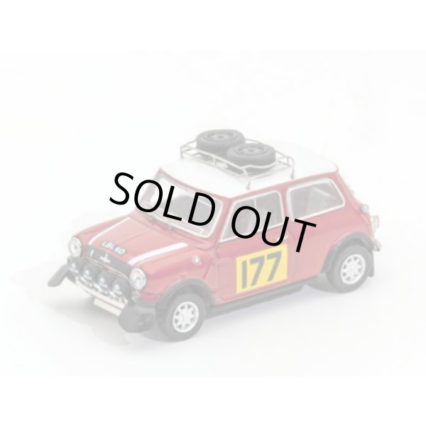 画像1: GCD 1/64 Morris Mini Cooper S 1967 Monte Carlo Rally Winner #177 R. Aaltonen/H. Lidon (1)