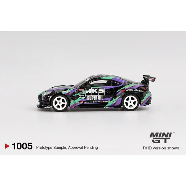 画像3: MINI GT 1/64 Toyota GR86 HKS Type R 2022 Tokyo Auto Salon (RHD) (3)